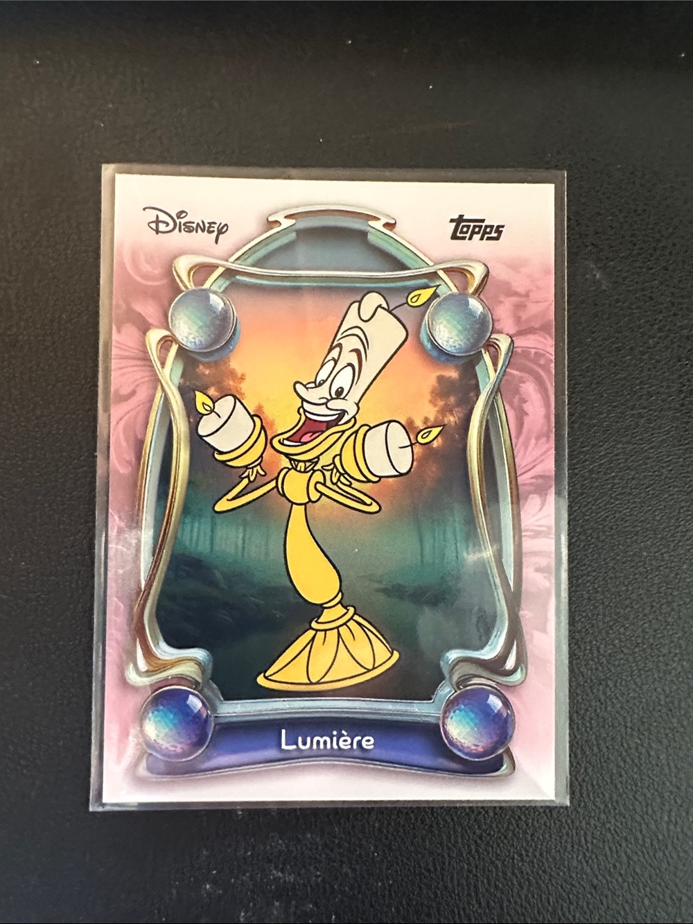 Topps Lumière Art Poster - Yellow, Pink, Blue